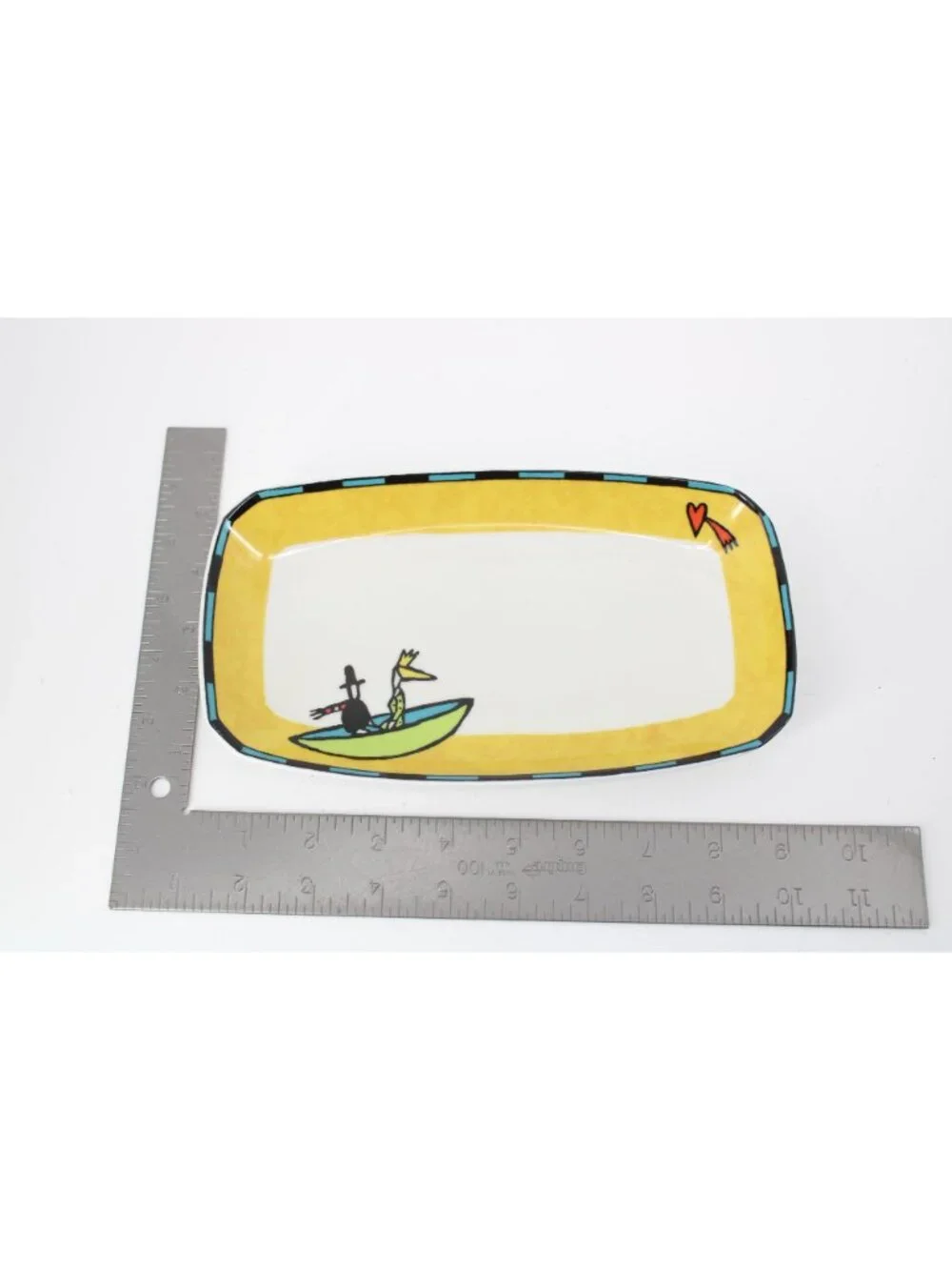 Rosenthal Flash Love Story Dorothy Hagner Trinket Tray Vintage 94569